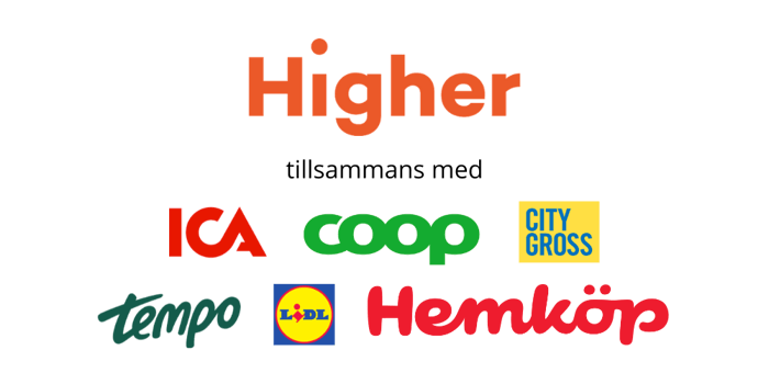 Higher tillsammans med loggor