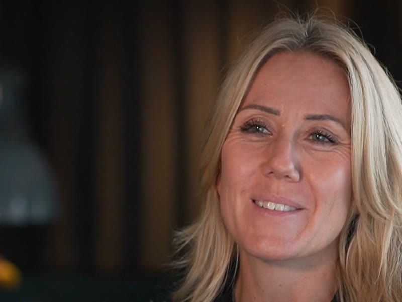Christina Hamrin, platschef på Mornington Hotel Bromma, i Morningtons kundfilm